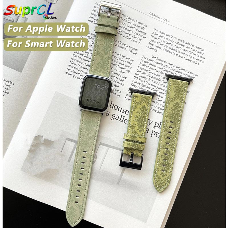 Dây Đeo Da Thay Thế 38Mm 40Mm 42Mm 44Mm 41Mm 45Mm Cho iwatch SE 6 5 4 3