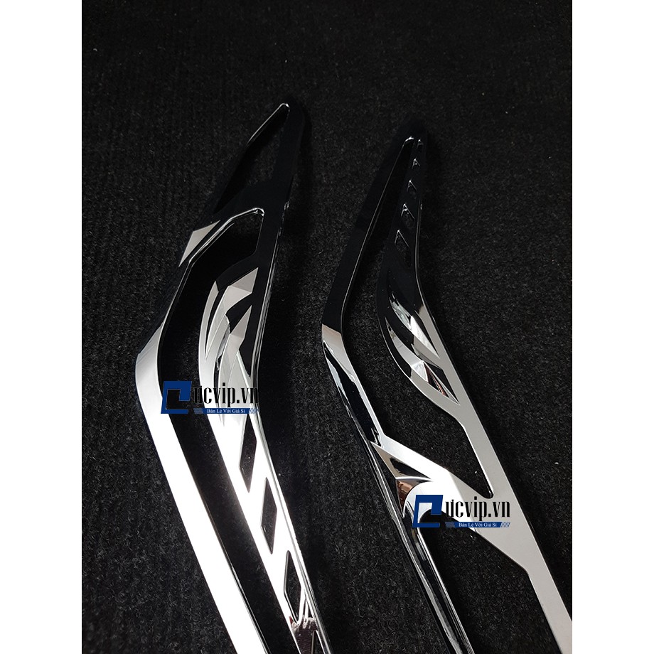 Ốp Xi Nhan Trước Vario 2018 - 2019 Xi Inox Cao Cấp MS1842