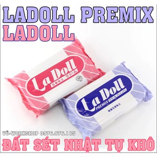 Đất sét Nhật tự khô Ladoll - Ladoll Premix
