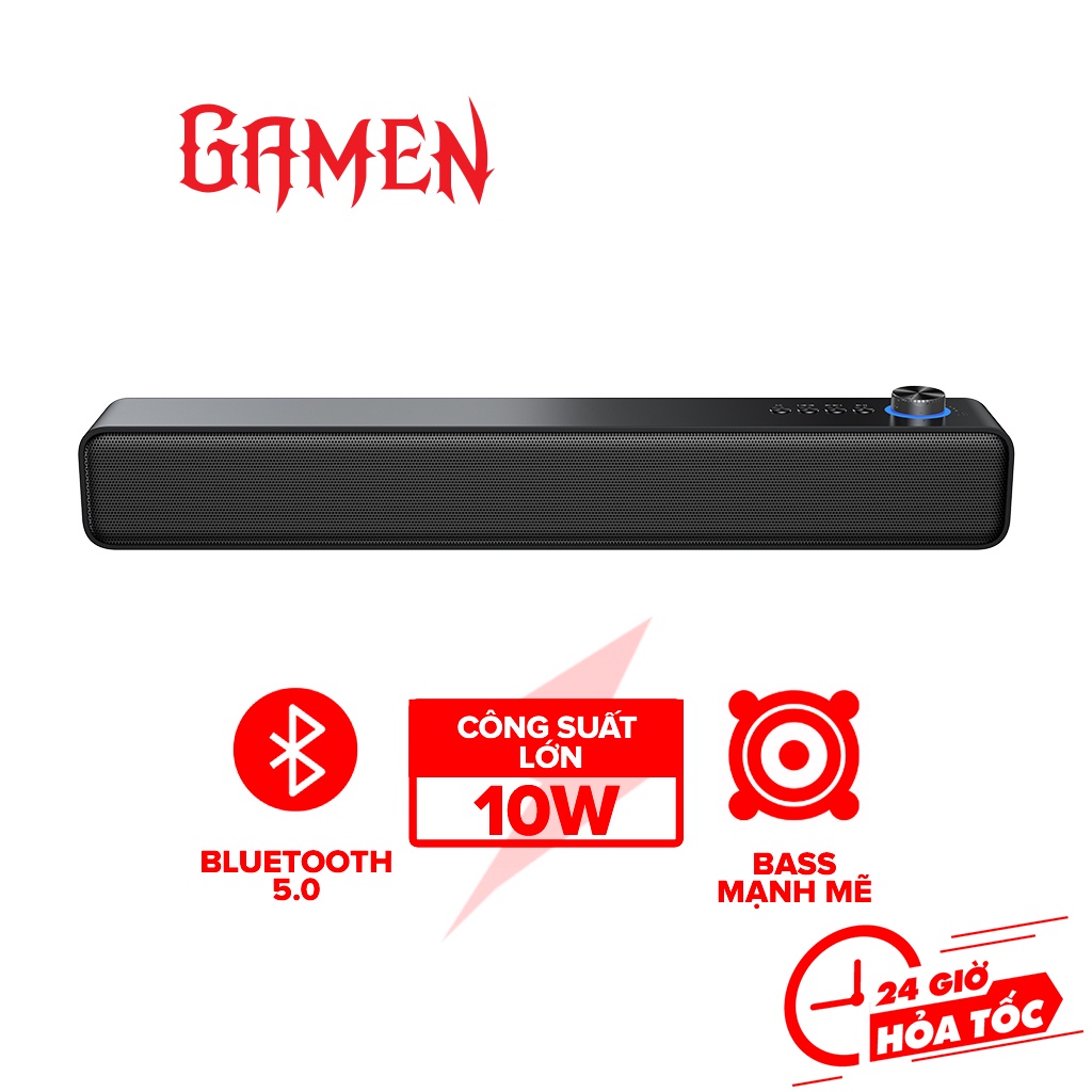 Loa Thanh Soundbar Bluetooth ROBOT RB480 Công Suất 10W Pin 1200mAh Bass Trầm Mạnh Mẽ - Hỗ Trợ Kết Nối USB/ AUX/ Thẻ Nhớ