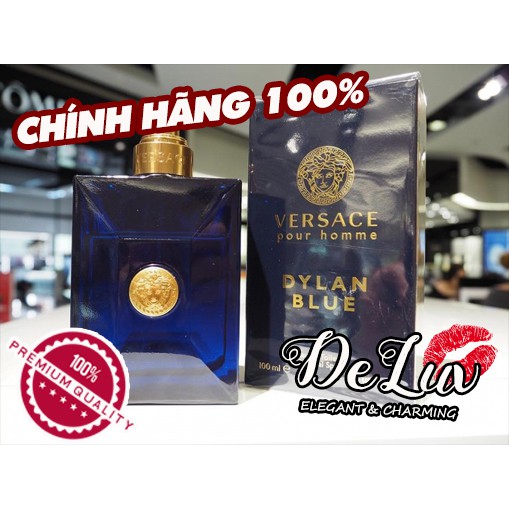 NƯỚC HOA NAM VERSACE DYLAN BLUE CHÍNH HÃNG - MÙI HƯƠNG NAM TÍNH MẠNH MẼ