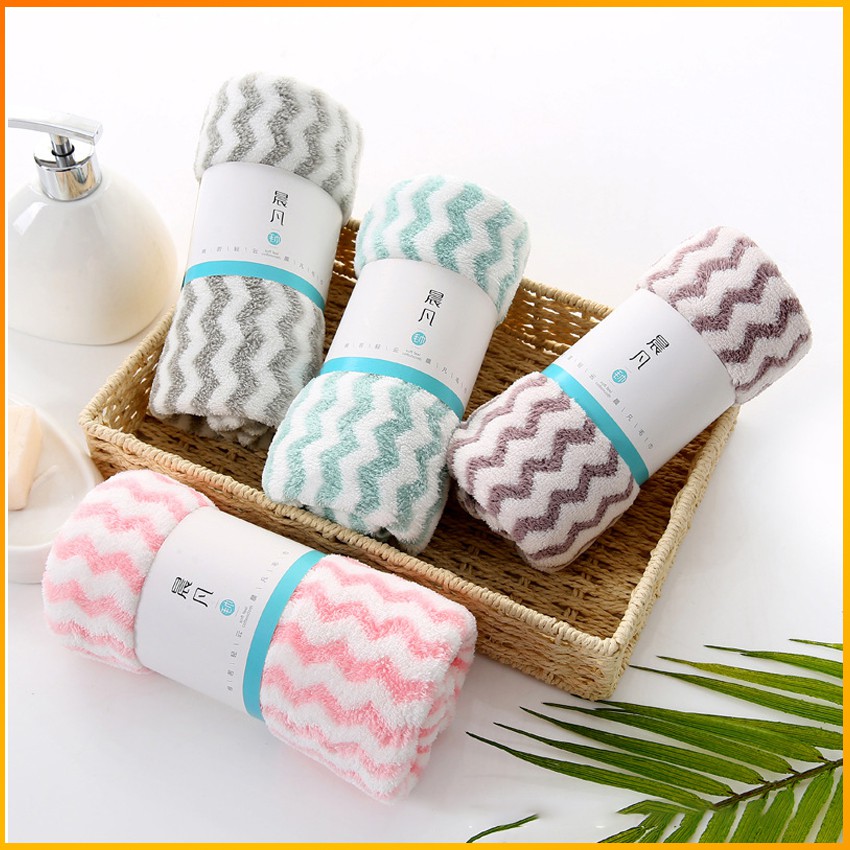 Khăn mặt Hàn Quốc cotton - Khăn lông cừu siêu thấm nước kich thước 30 x 50 cm – MIAN MART