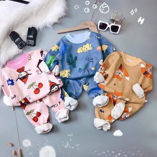 [ LOẠI 1- Được xem hàng] Bộ nỉ bông cho bé trai, bé gái