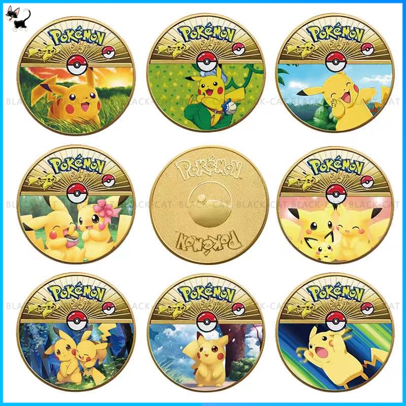 Đồng Xu Kỉ Niệm 25 Năm 2022 Nhân Vật Hoạt Hình Pokemon
