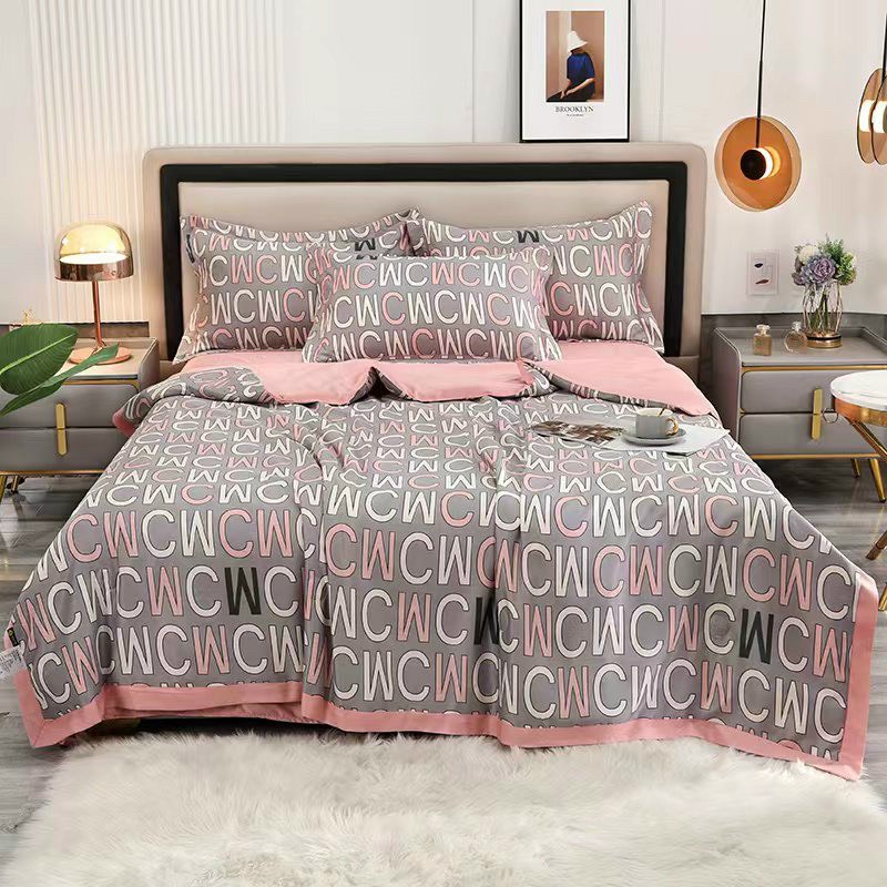 Chăn Hè Lụa Thái , Chăn Lụa Trần Bông 3 Lớp Nhập Khẩu Cao Cấp Kích Thước 2Mx2M2