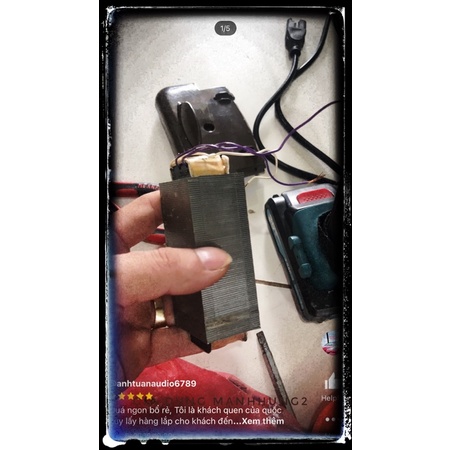 Đổi nguồn - Biến áp tự ngẫu 110v dành quạt Nhật 60w