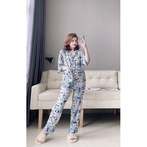 |Đo bộ mặc nhà cao cấp RẺ|  đồ bộ pyjama cánh dơi/ mango/đồ bộ nữ