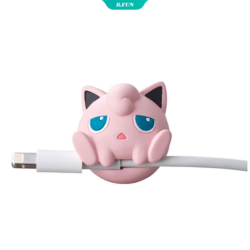 Phụ Kiện Bảo Vệ Đầu Dây Cáp USB Hình Pokemon Chơi Pokemon Cắn Làm Phụ Kiện Hóa Trang Vui Nhộn
