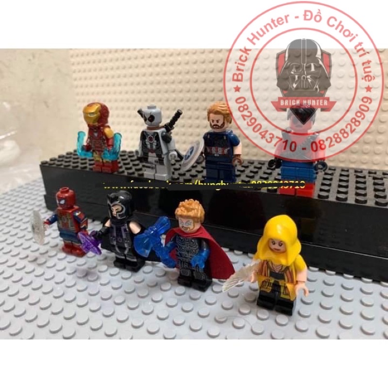 SY Marvel Super heroes Avenger đồ chơi lắp ráp mô hình nhân vật siêu anh hùng Ironman Thor Captain America hulk magneto