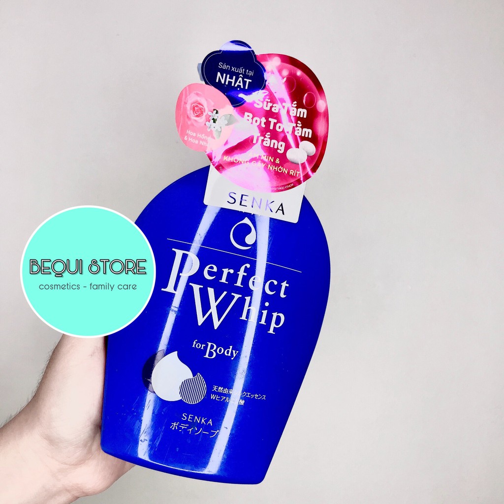 Sữa Tắm Senka Perfect Whip For Body 500ml Nhật Bản