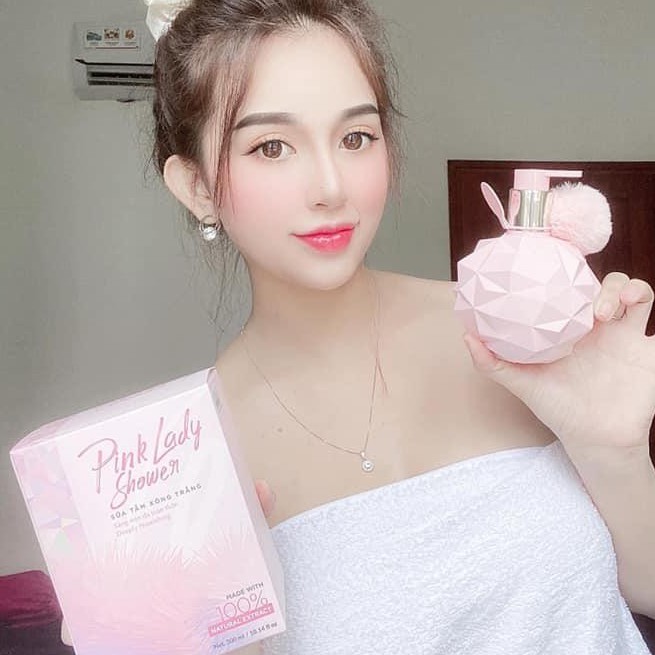 Sữa Tắm Xông Trắng Pink Lady