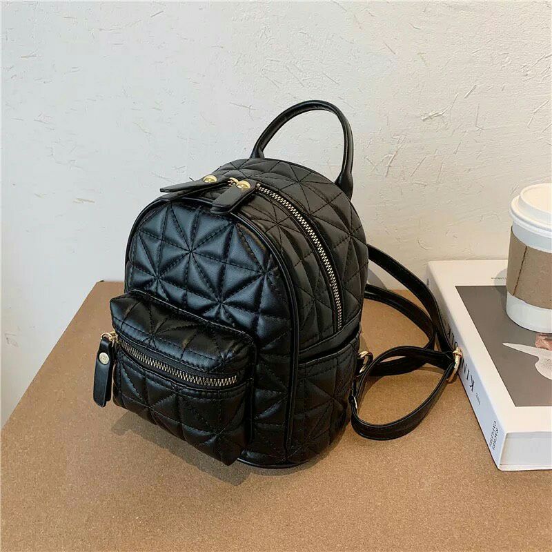 Balo mini đa năng trần trám da mềm quảng châu