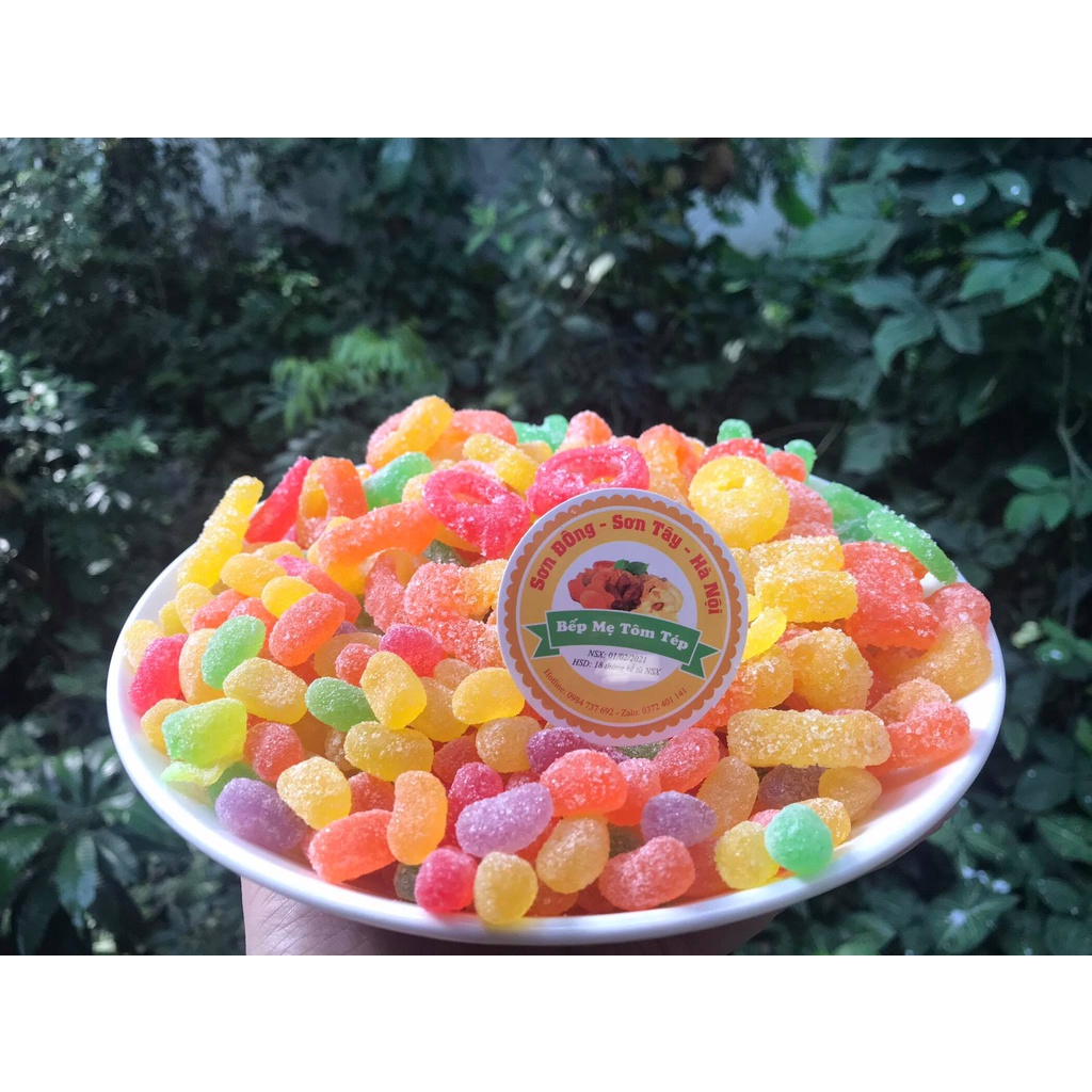 1KG KẸO CHIP BI DẺO TRÁI CÂY ĐỦ VỊ SIÊU NGON DẺO