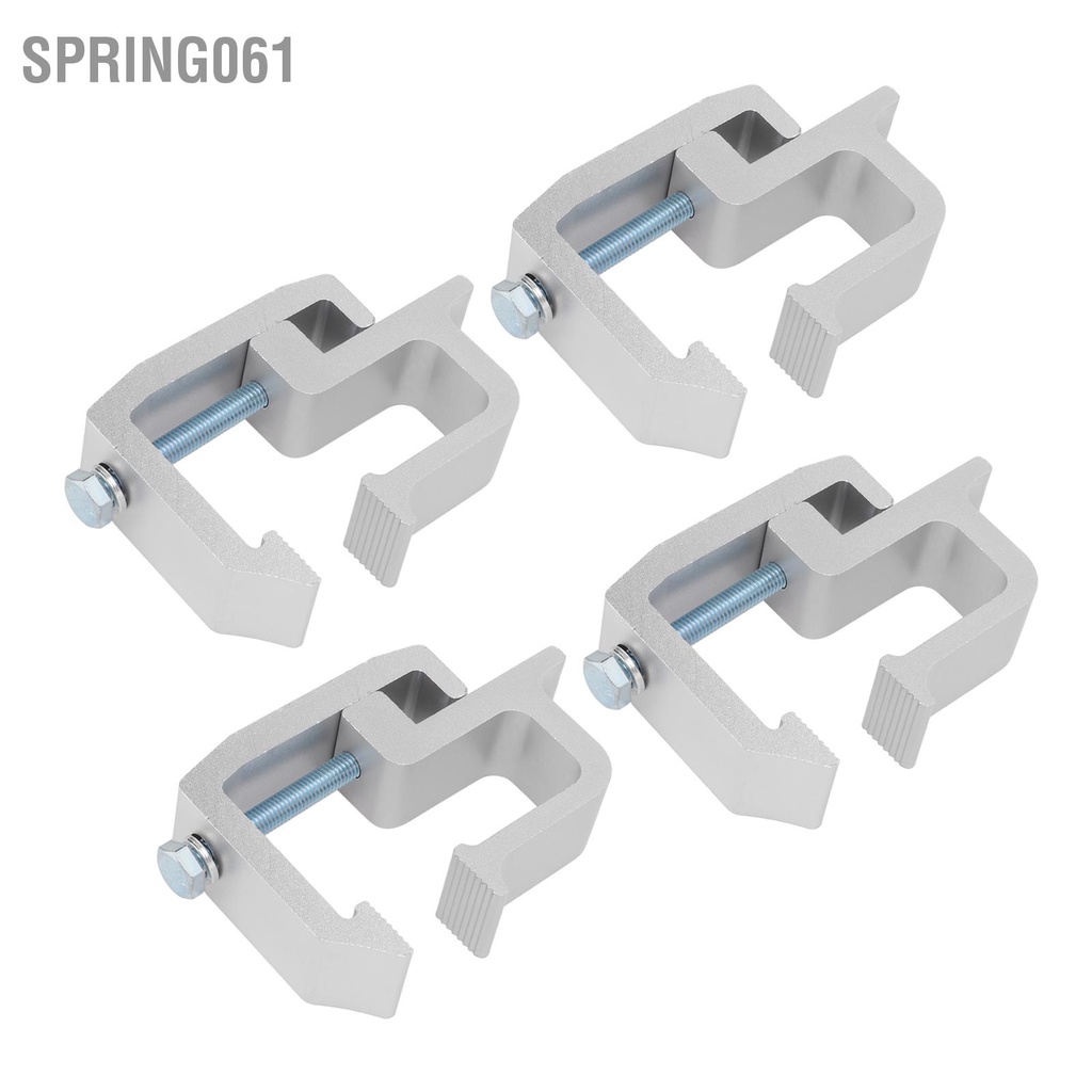 [Hàng Sẵn] Set 4 Kẹp Nắp Capo Xe Tải Màu Bạc Thông Dụng【Spring061】