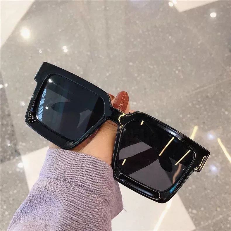 Mắt Kính Thời Trang VUÔNG LOGO 003 nội địa sang chảnh cao cấp chống nắng tia uv tia cực tím sỉ rẻ sun glasses | BigBuy360 - bigbuy360.vn