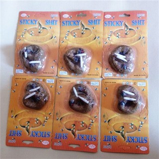 1 Vỉ SHIT đồ chơi kèm giòi và ruồi STICKY troll bạn bè hay