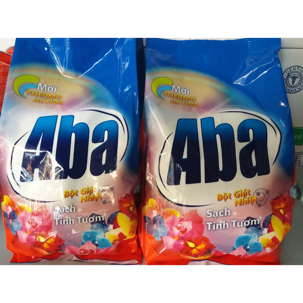 Combo 2 gói bột giặt Aba 800g (tổng 1,6kg)