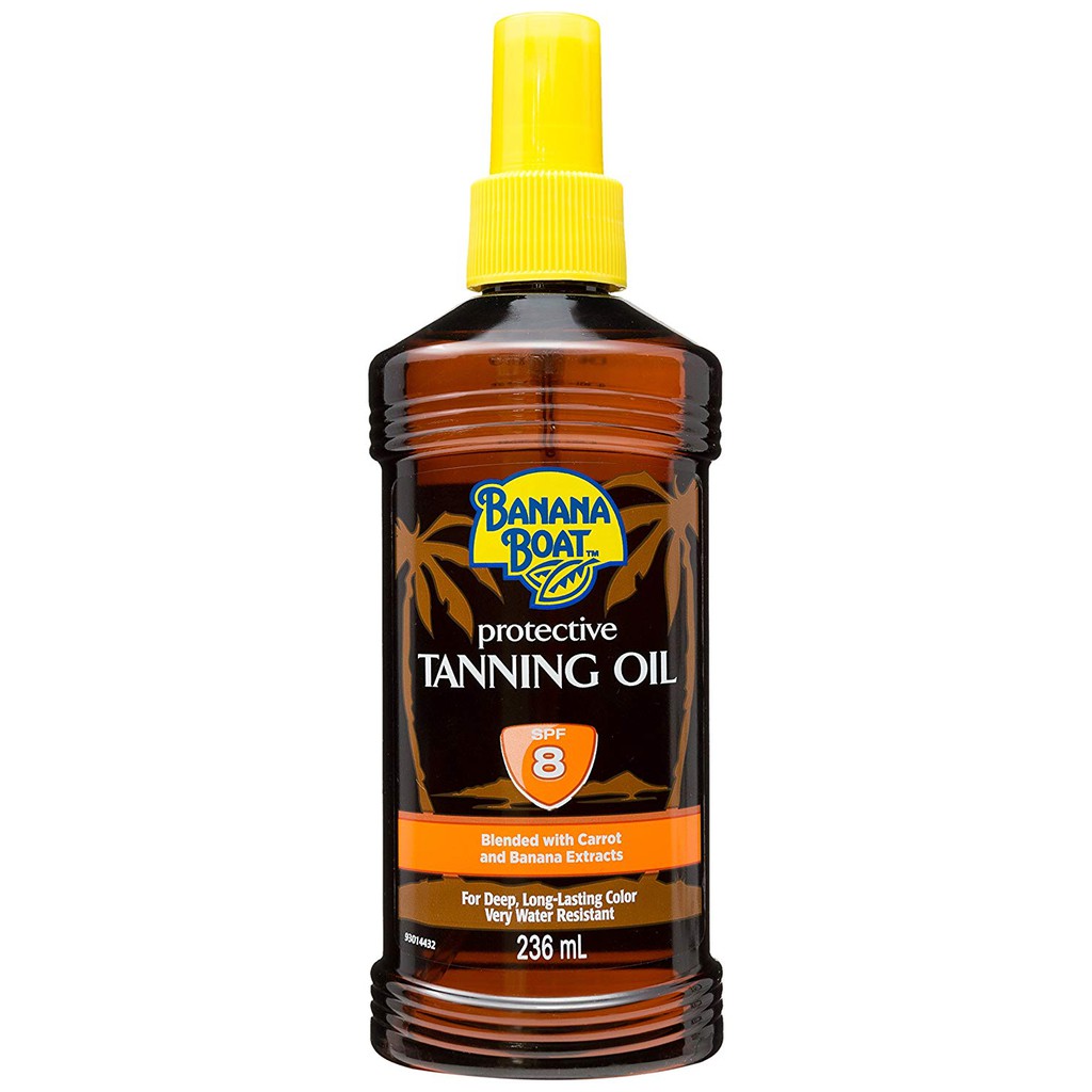 Dầu tắm nắng Banana Boat Deep Tanning Oil SPF8 (236ml)