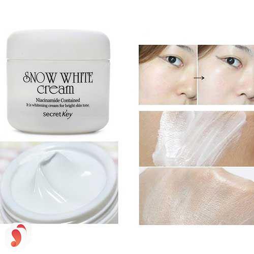 Kem Dưỡng Trắng Da Bật Tone Lành Tính Snow White Milky Cream