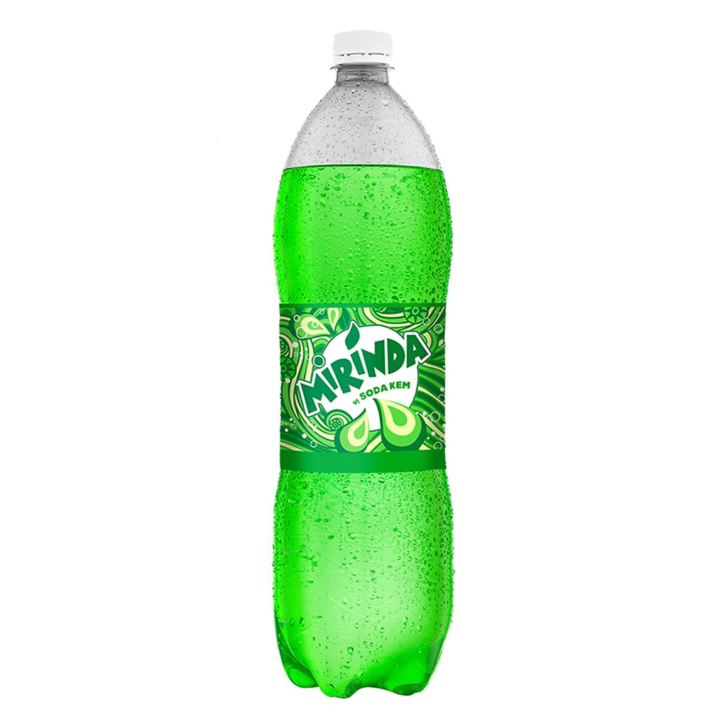 Nước ngọt có gaz Mirinda hương Soda Kem chai 1,5 lít date mới