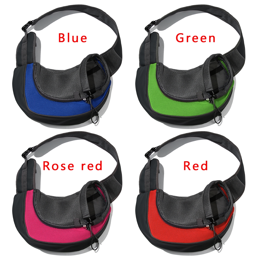 Ba Lô Mang Thú Cưng Đi Chơi Thoáng Khí Có Khóa Kéo