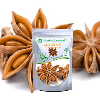 [Hàng Công Ty] Hoa hồi khô 200g [Loại 1, Thơm, Mới], Đại hồi khô - Gia vị nấu phở, Bò Kho, Nguyên chất