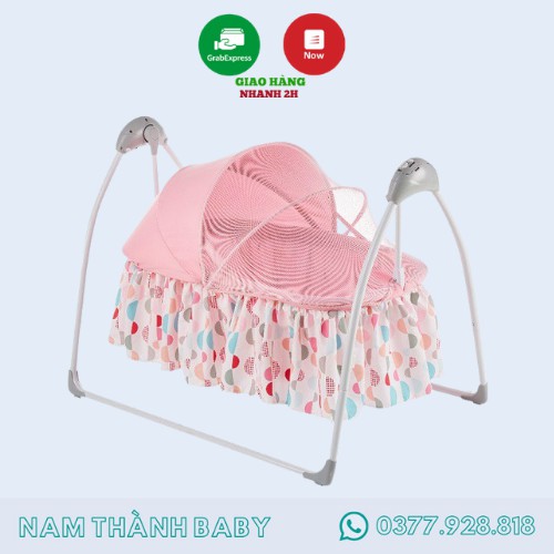 FREE SHIP !!! Nôi tự động cao cấp Mastela mẫu mới SG239 - Hàng chính hãng - HỒNG