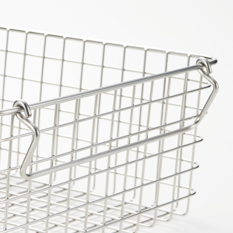 Muji Giỏ Inox Có Quai 3