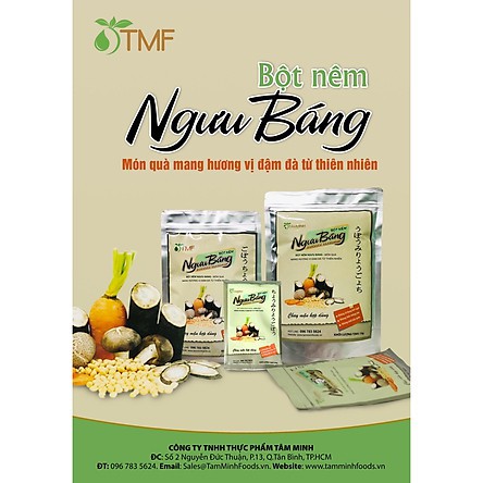 Bột hạt nêm chay Ngưu Báng 1kg TÂM MINH - Hàng chuẩn, đảm bảo sức khoẻ