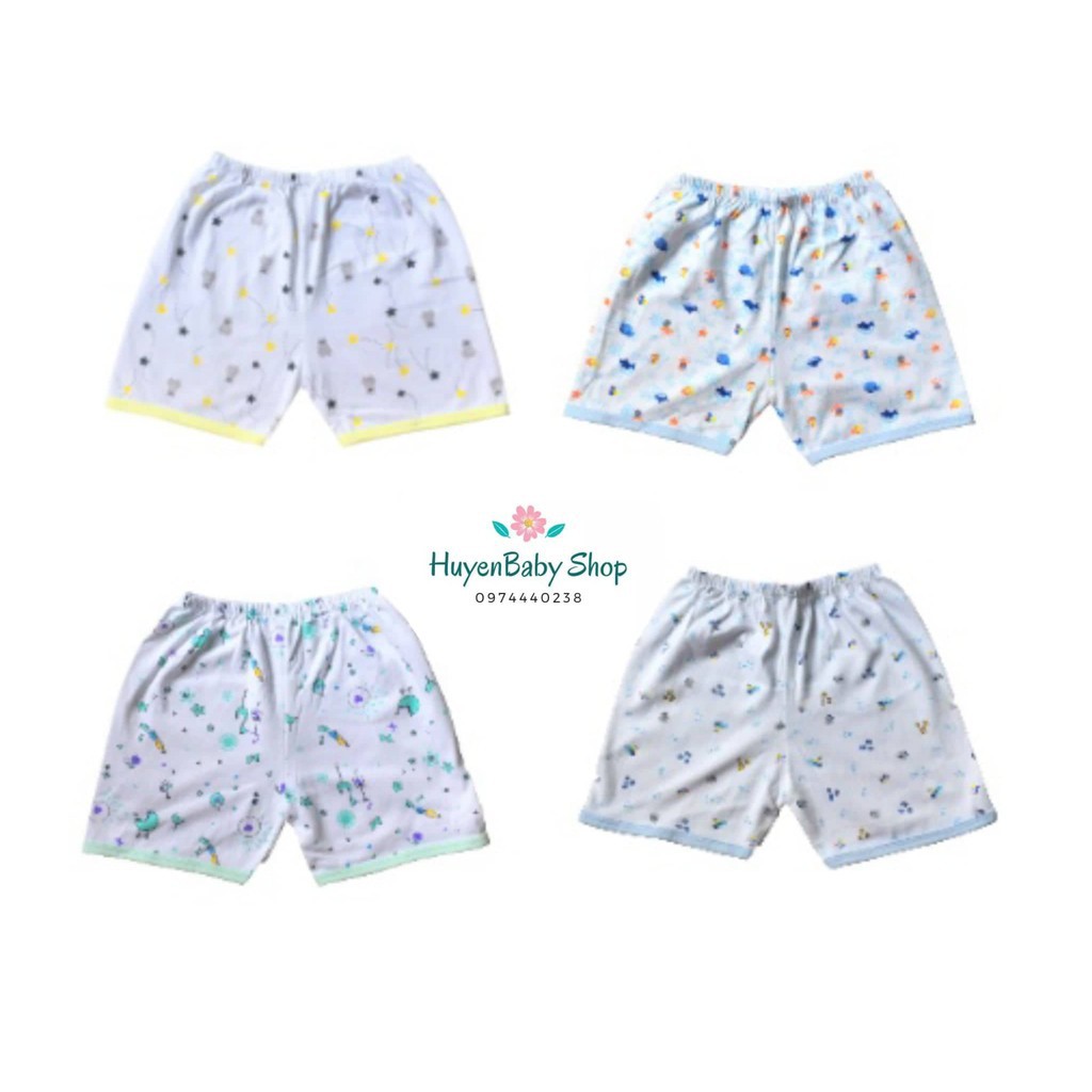 (Hàng loại 1) Combo 5 Quần Ngắn Họa Tiết In Tràn JOU ( 100% Cotton Cao Cấp)