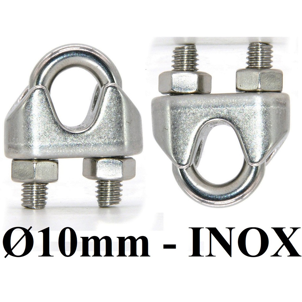 Cóc khóa cáp Ø [ 10mm ] INOX