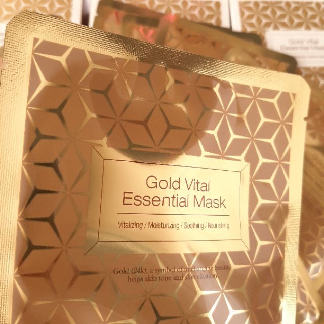  Mặt nạ vàng Skinapple Gold Vital Essential Mask bổ sung collagen giảm nhăn Da