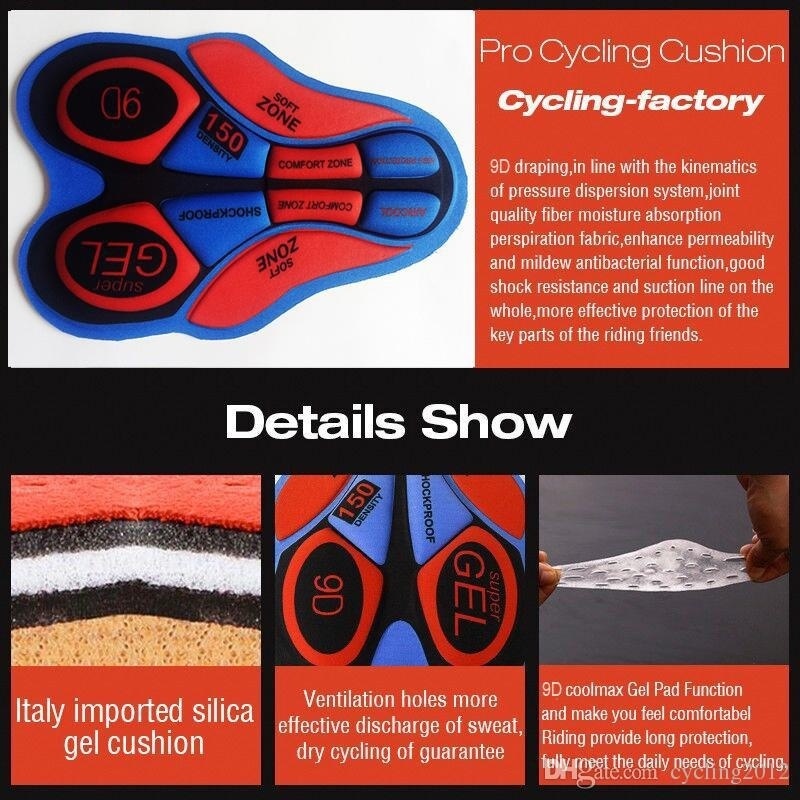 Bộ Quần Áo Đạp Xe Đạp Mtb Ropa Ciclismo 9D Thời Trang Mùa Hè Cho Nam