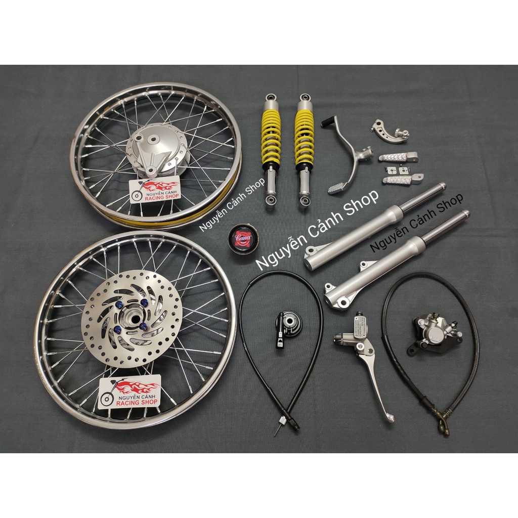 Bộ dàn chân wave dream đi bài cứng