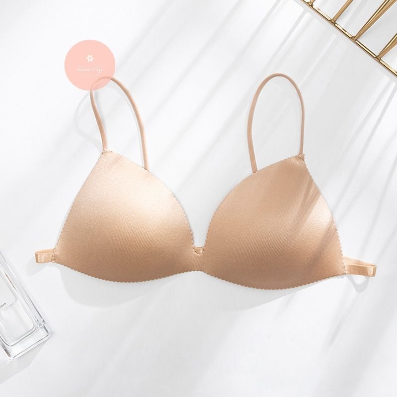 Áo bralette su đúc, bra mút trái tim nâng ngực dây mảnh sexy, Queenbra