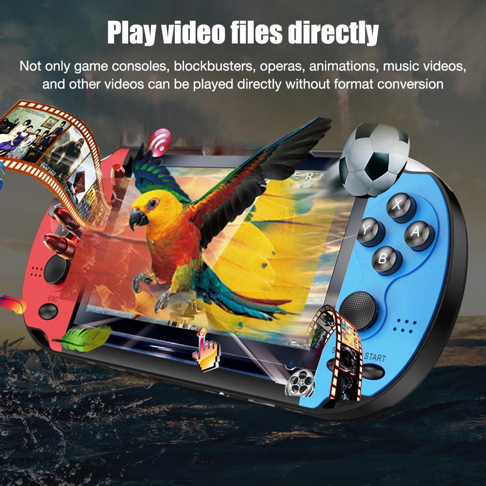 Máy Chơi Game Cầm Tay X12 5.1inch Psp 64-bit 8gb 5.1-inch Thú Vị | BigBuy360 - bigbuy360.vn