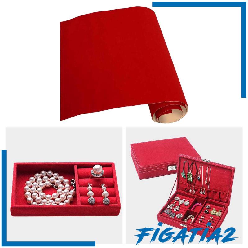 1 Cuộn 2 Cuộn Băng Dính Bằng Vải Nhung Nỉ Mềm Mại Tự Dính Dùng Làm Đồ Thủ Công / Trang Sức / Ngăn Kéo / Khung Ảnh