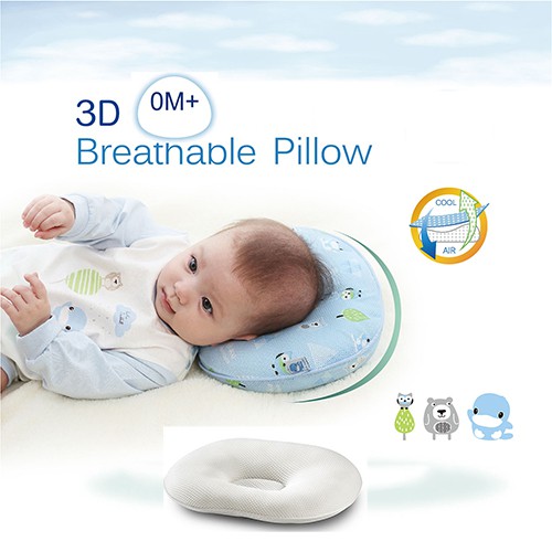 Gối hỗ trợ đầu 3d chống méo đầu cho bé ku.ku duckbill ku2078
