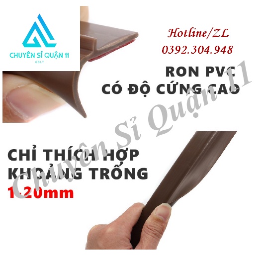 Thanh dán chân cửa tiện dụng, Ron chặn khe cửa 90cm, Miếng chặn cửa chống côn trùng, khói bụi, tiếng ồn, giữ nhiệt