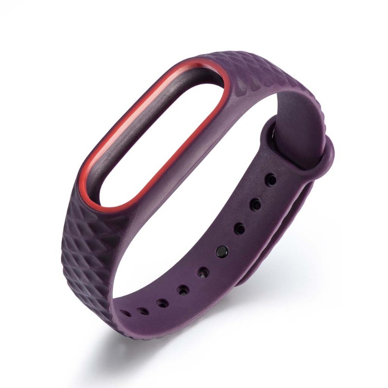 Vòng đeo tay Silicon cho đồng hồ thông minh Xiaomi MI Band 2
