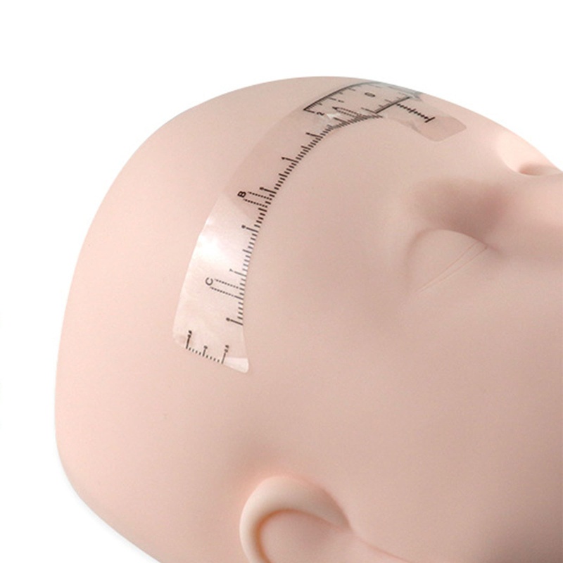 Thước Kẻ Mày 18x2 2cm 7 09x0 87in Trong Suốt Tự Dính Tiện Dụng