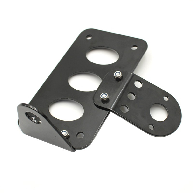 Motorcycle Side Mounted Tail Light Frame License Plate Bracket Retro Motorcycle Accessories for Sportster Bobber Chopper