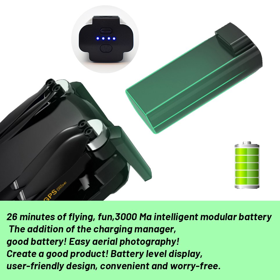 Pin Flycam SG107 Pro 7.4V 3000mAh - CHÍNH HÃNG