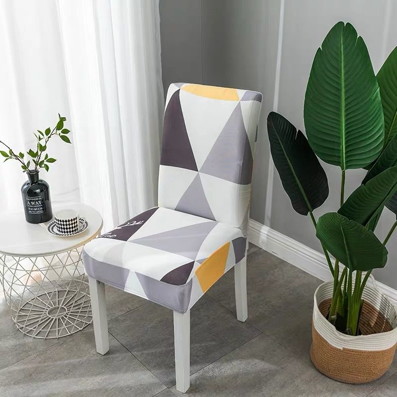 Vỏ Bọc Ghế Ngồi Bàn Ăn Co Giãn Độc Đáo Tiện Dụng Cho Gia Đình