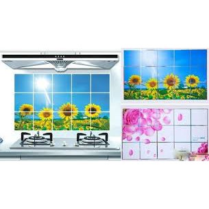 Miếng dán bếp cách nhiệt nhà bếp khổ lớn 60*90cm