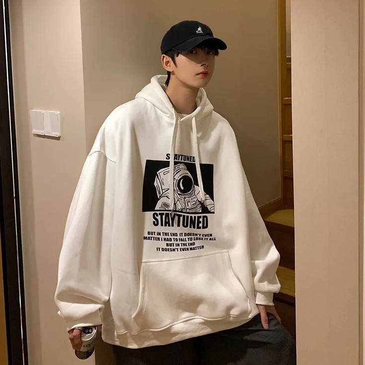 Áo Hoodie Nam Nữ Fom Rộng Mẫu Mới Nhất 2021 [ MA 21 ] | BigBuy360 - bigbuy360.vn