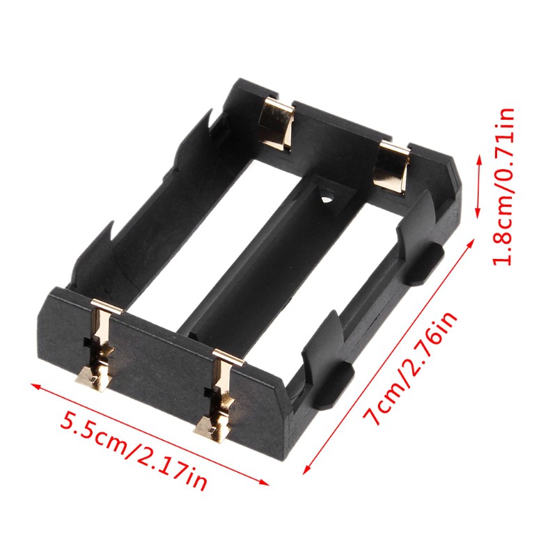 Khay Đựng Pin 2x 26650 3.7v 4 Pin