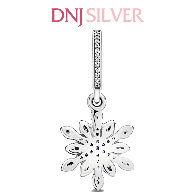 [Hàng cao cấp] Charm bạc 925 cao cấp, hàng chuẩn bạc - Charm Snowflake thích hợp để mix vòng tay charm - DN129