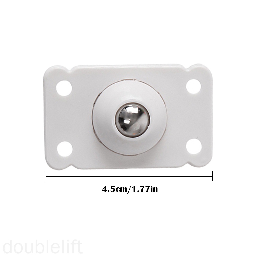 Bánh xe lăn bằng thép không gỉ xoay 360 độ gắn hộp đựng đồ dùng chuyên nghiệp