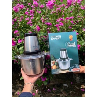 Máy xay thịt cối inox kitchen expert food dung tích 2l